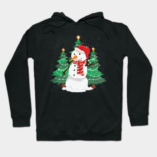 Happy Snowman In Happy Christmas Day Hoodie